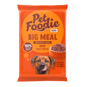 PetFoodie Dog Big Meal 400g Rind