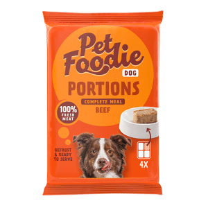 PetFoodie Dog Portions 4x60 Rind